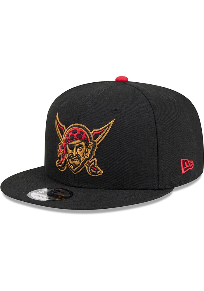 Pittsburgh Pirates New Era BLACK City Connect 9FIFTY Snapback Hat