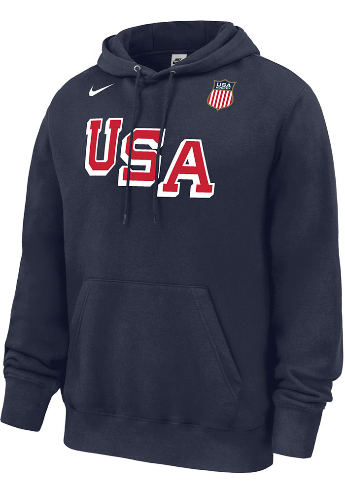 Nike International Hockey USA Mens NAVY 2026 Winter Olympics Flag