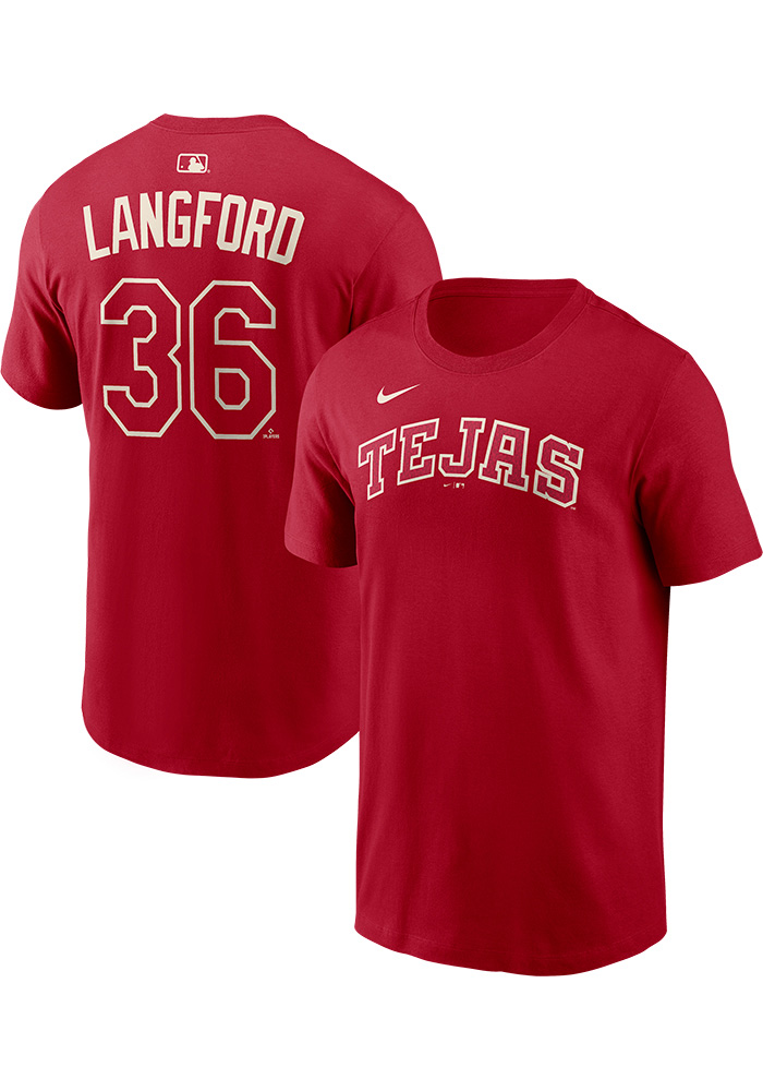 Wyatt Langford Texas Rangers TOP SECRET City Connect 2.0 Short