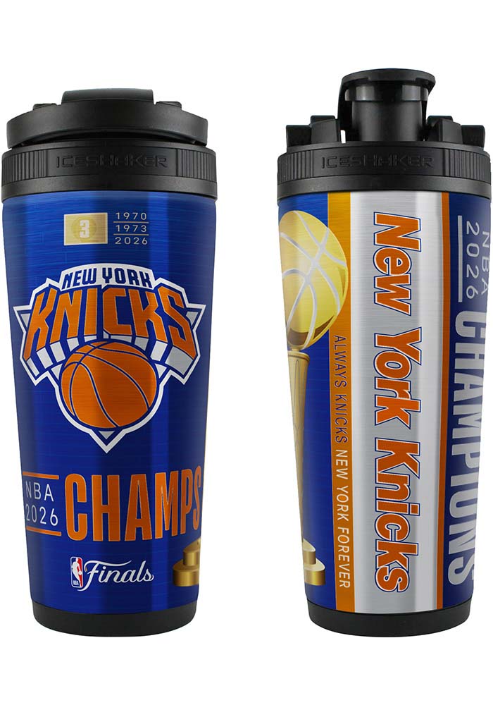 New York Knicks ROYAL 2026 NBA Finals Champs 4D Ice Shaker