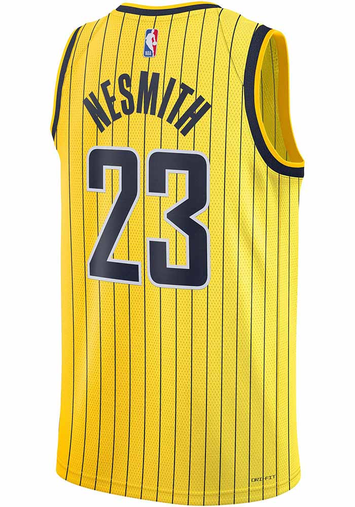 Aaron Nesmith Indiana Pacers Nike GOLD Statement Swingman Jersey