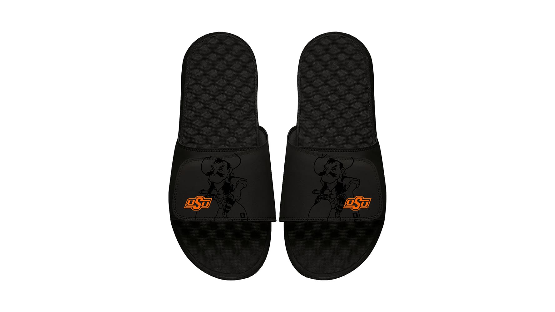 NWT mens size 10 or 11 hype OSU cowboys Oklahoma state slides NCAA Oklahoma State Cowboys Sports Fan Shoes for sale | eBay main image 3