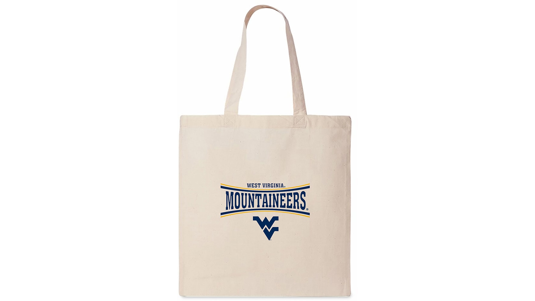 WVU West Virginia University Tote Bag - Official Pink Color Block Design For Women