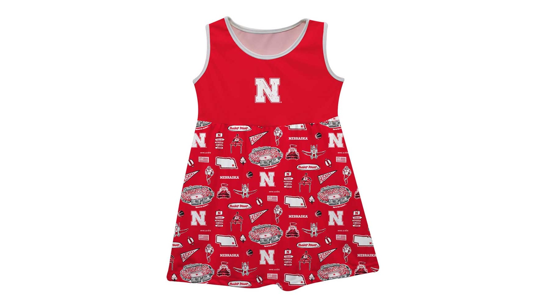nebraska jersey dress Nebraska Cornhuskers Skirts & Dresses | Nebraska Girls Apparel