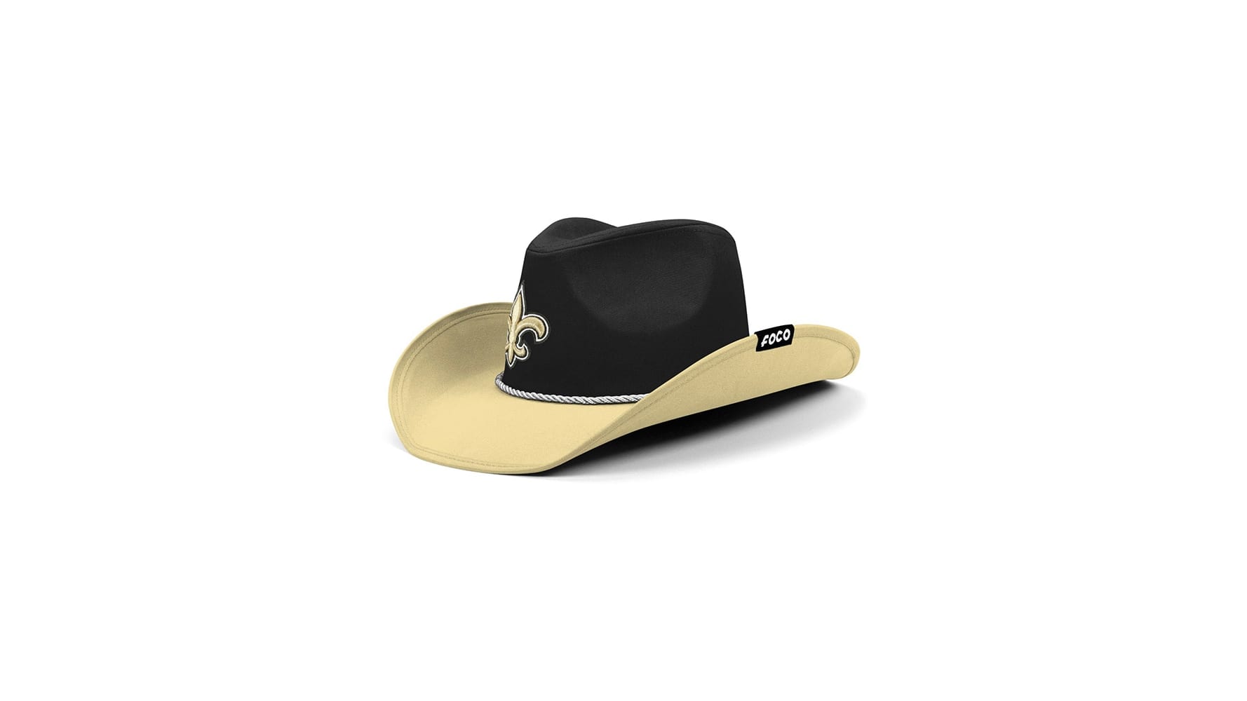 ⚜️ NEW ORLEAN SAINTS COWBOY HAT ⚜️ New Orleans Saints 2026 Draft 59FIFTY Fitted Hat – New Era Cap main image 3