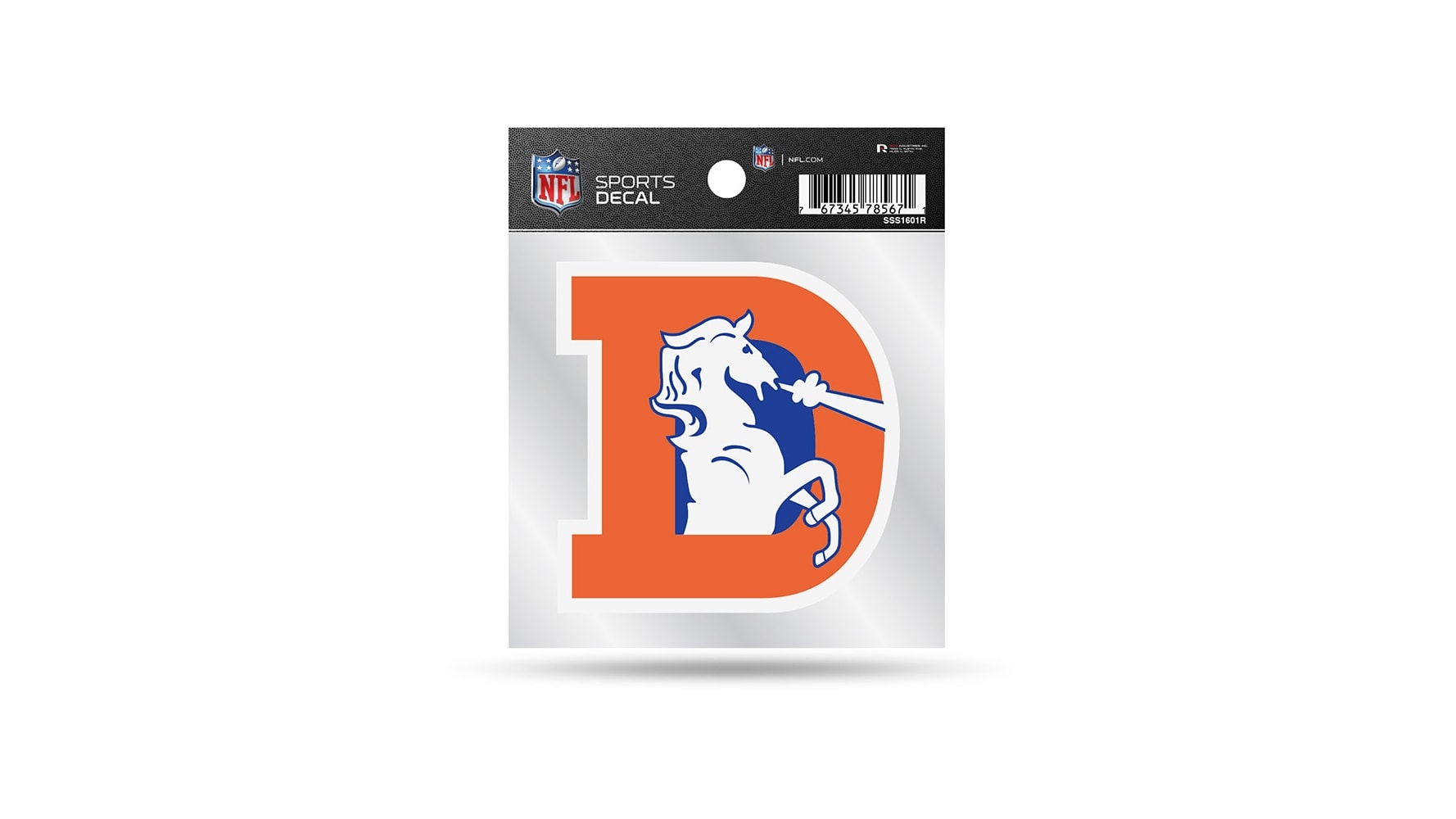 thumbnail image 2 of 2x Denver Broncos Car Bumper Laptop Vinyl Die Cut Stickers – Multi-Color NFL Decals, Made In USA 2 of 4