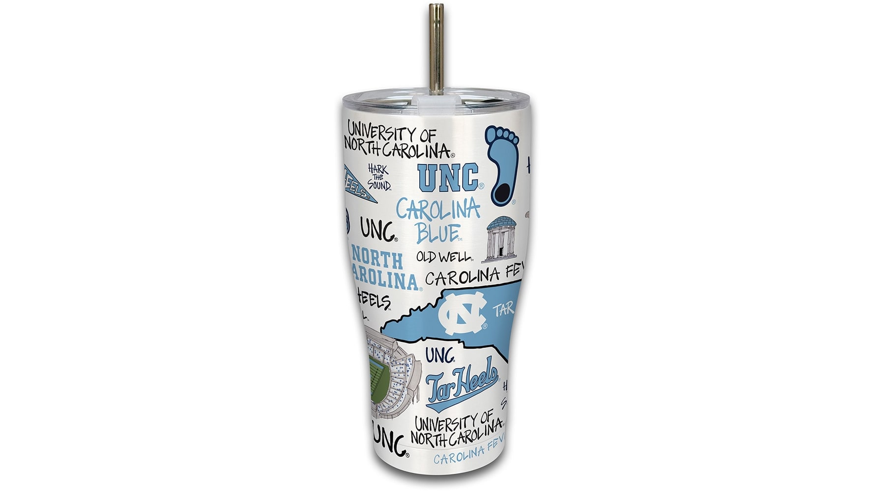 North Carolina Tar Heels Drinkware | UNC Coffee Mugs | Tar Heels Travel Mugs