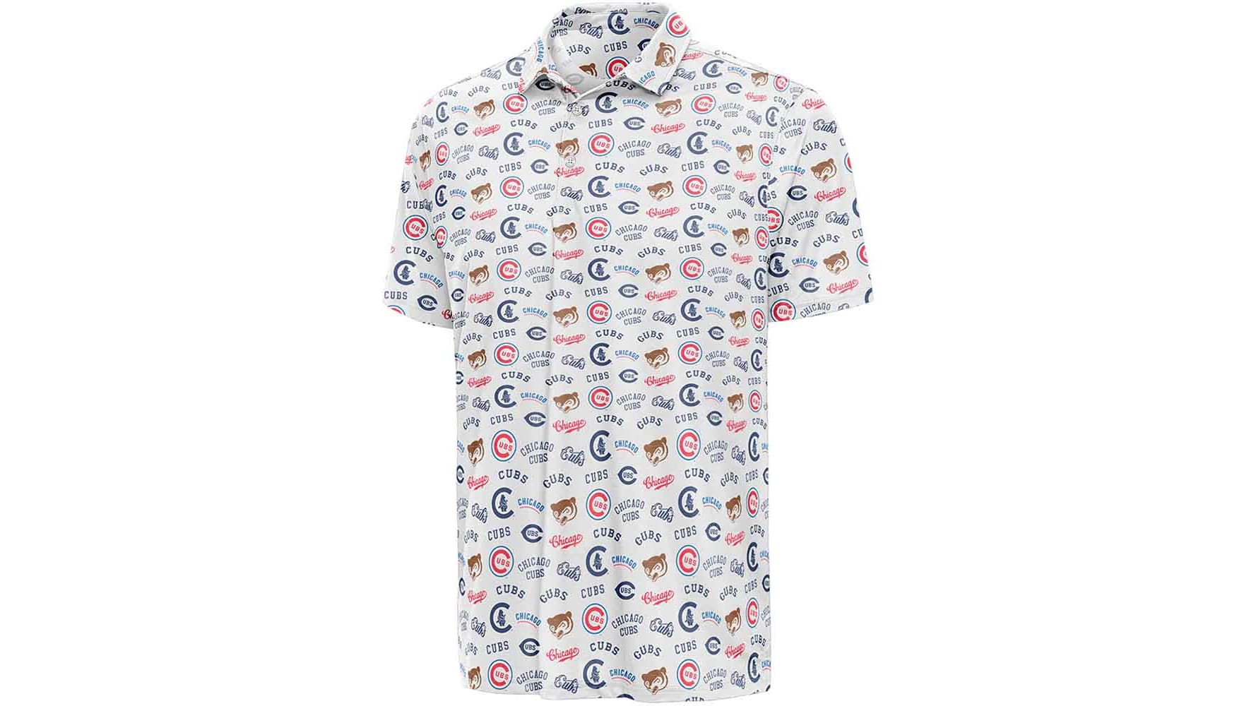 cubs dress shirt Margaritaville Chicago Cubs Linen Party Button-Up Shirt