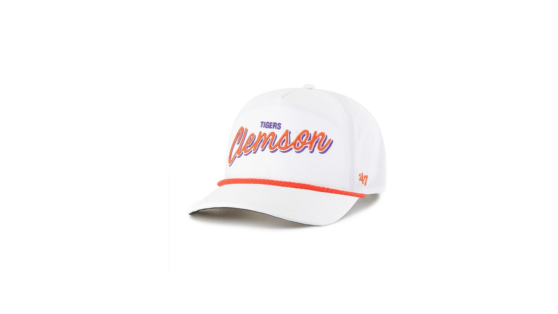 Casquette ajustable Pitstop Trucker Orange '47 des Clemson Tigers pour hommes