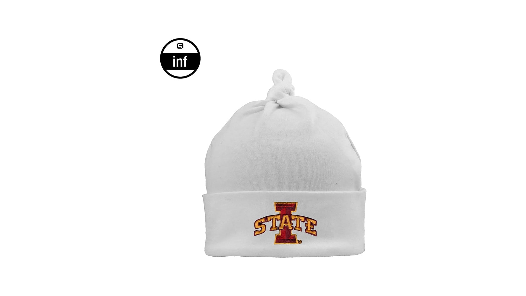 Nike Iowa State Cyclones Embroidered Logo Knit Cuffed Beanie OS Nike Red Cuffed Beanie - College Traditions main image 2