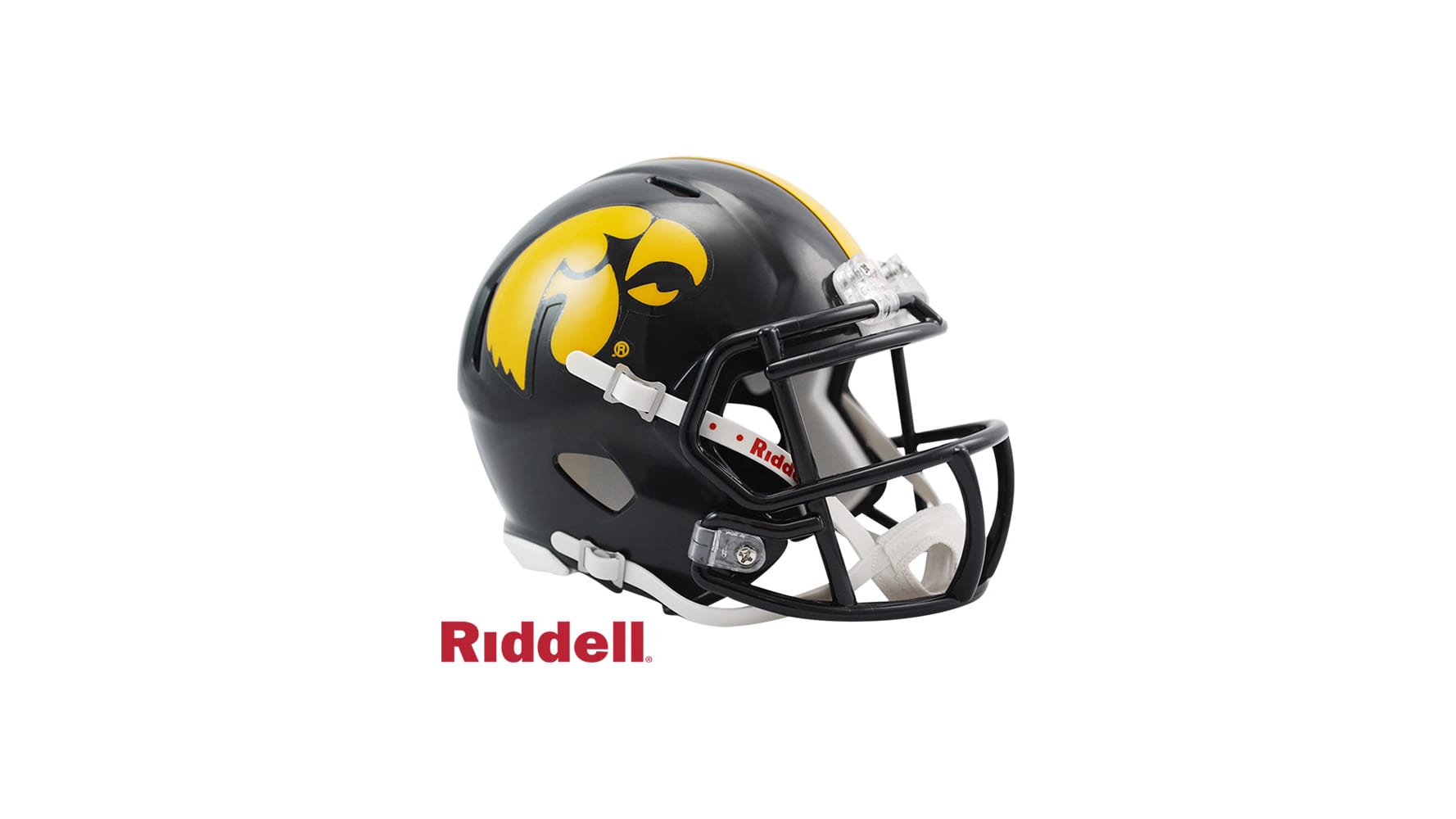 autographed iowa football helmet Rocco Becht Signed State Cyclones Mini  VIP Memorabilia Iowa Hawkeyes Signed Riddell Mini