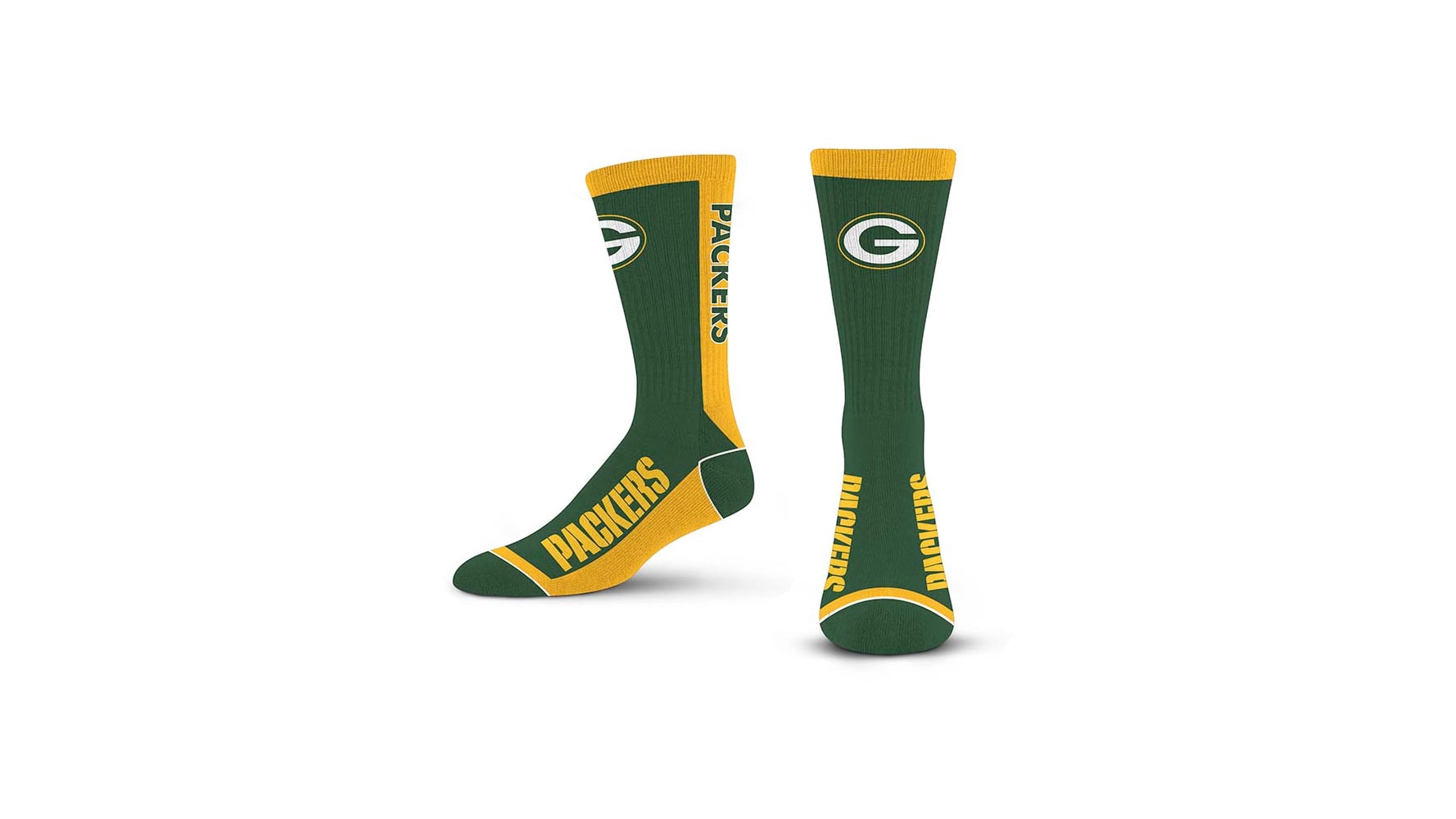 green bay packers dress socks Zubaz By For Bare Feet NFL Zubified Adult and Youth Dress Socks, Green Bay Packers, Large main image 1