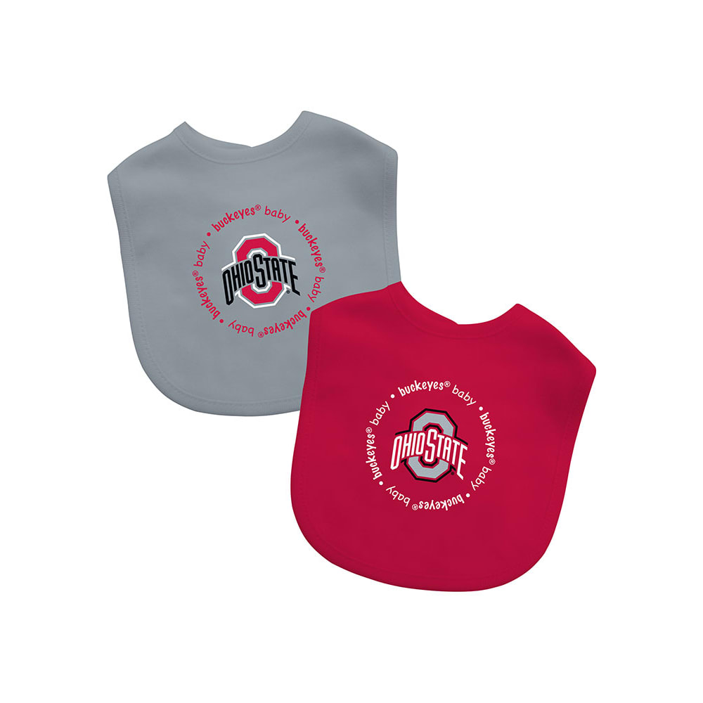Ohio State Buckeyes Glow-in-the-Dark Baby Pacifiers – 2-Pack – Baby Fanatic