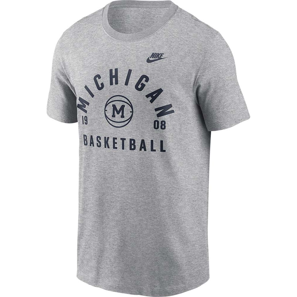 T-shirt Femme Michigan Wolverines Bleu Marine Imprimé Or - Distant Replays - Neuf Avec étiquettes