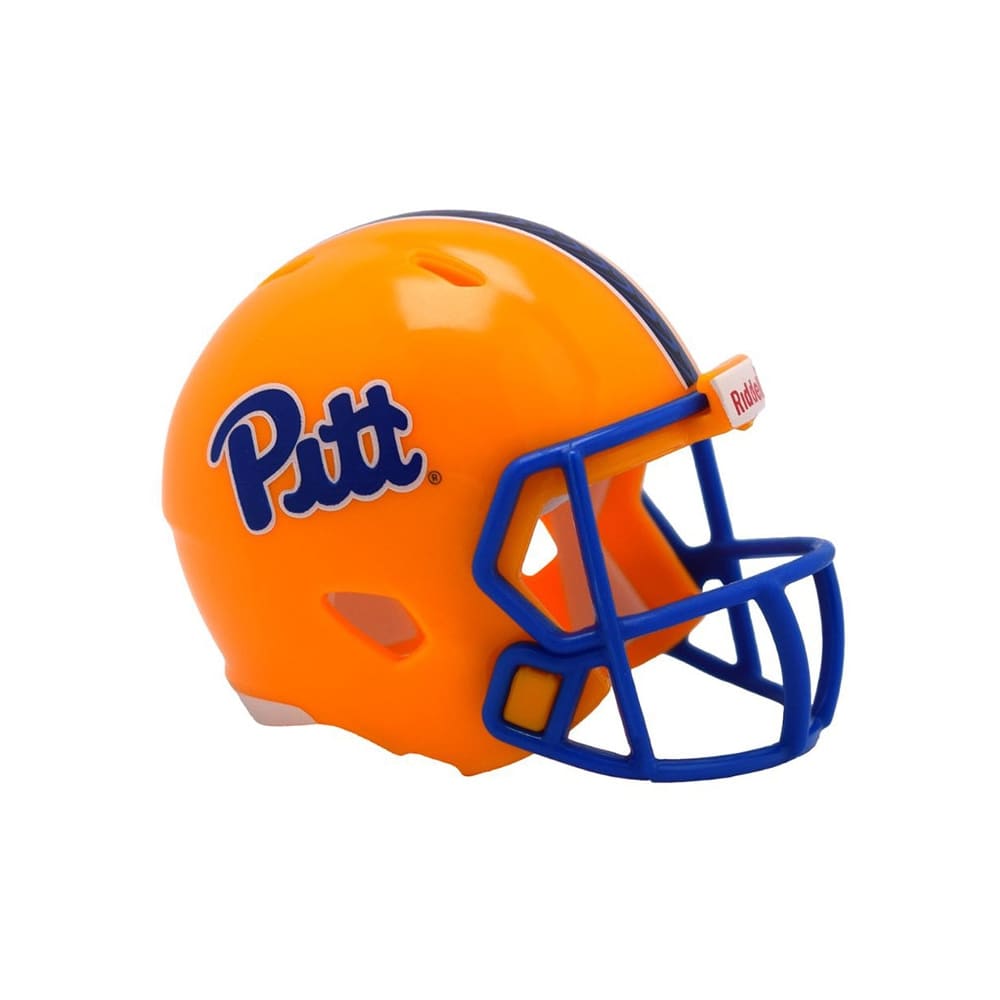 1960s pitt panthers football helmet Izzy Abanikanda Signed 3X Inscribed Full Size Replica Jsa 202 Pittsburgh Panthers Helmet Stock