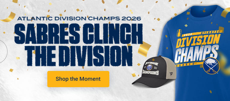 Atlantic Division Champs 2026 Sabres Clinch The Division | Shop The Moment