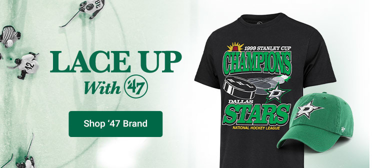Lace up with '47 | Shop Dallas Stars '47 Brand
