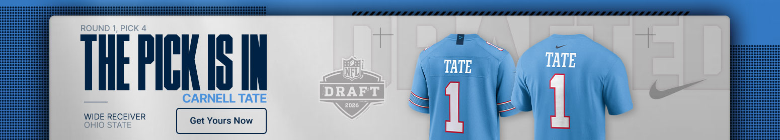 Shop Carnell Tate NFL Draft Merchandise