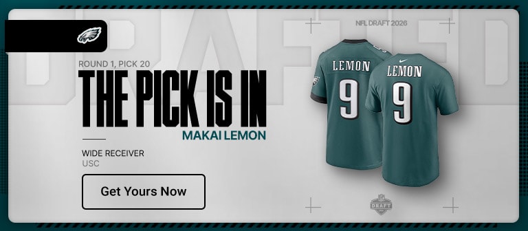 Shop Makai Lemon NFL Draft Merchandise