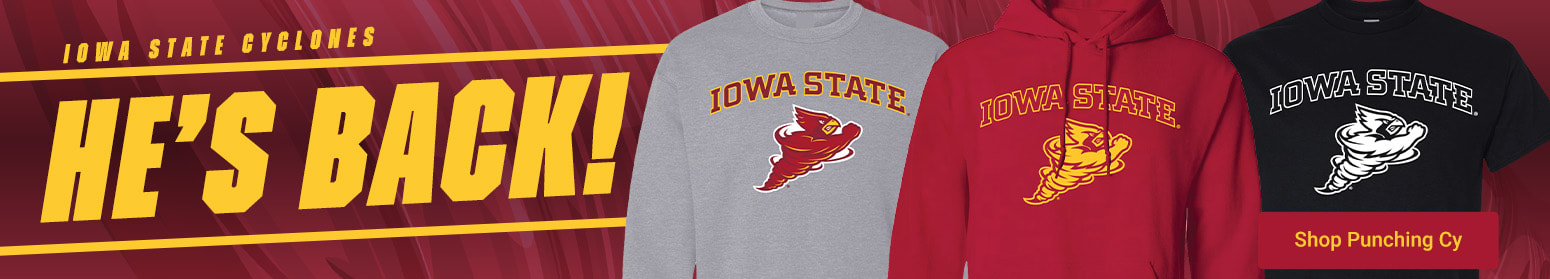 Iowa State Cyclones He's Back | Shop Punching Cy