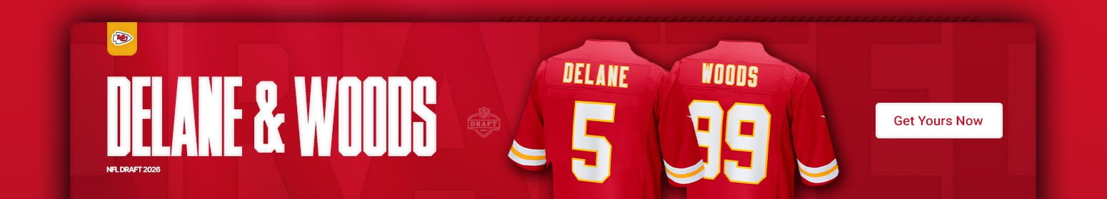 Shop Delane & Woods NFL Draft Merchandise | Get Yours Now
