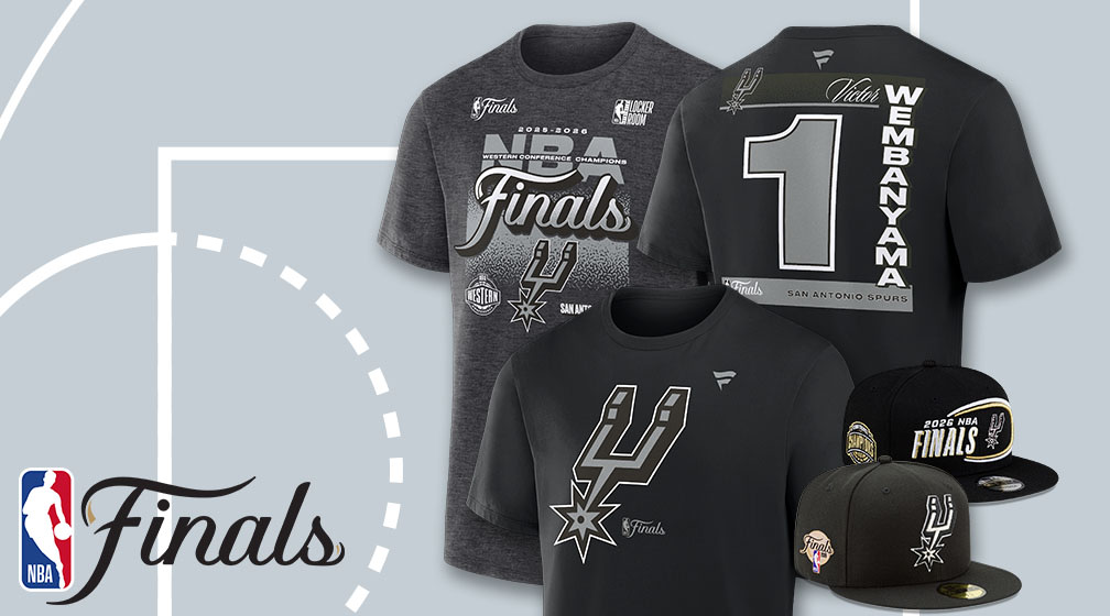 Shop San Antonio Spurs Playoff Gear