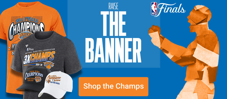 Raise The Banner | Shop New York Knicks NBA Champs