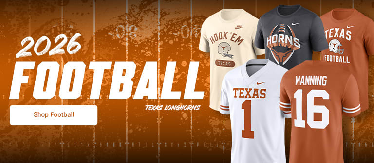 2026 football Texas longhorns | shop football