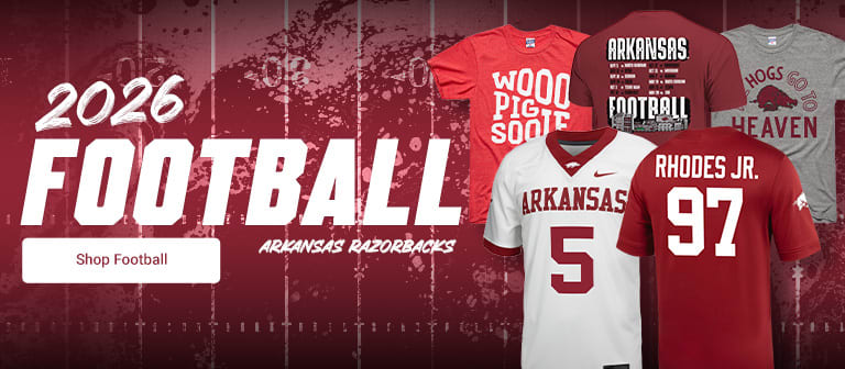 2026 football Arkansas razorbacks | shop football