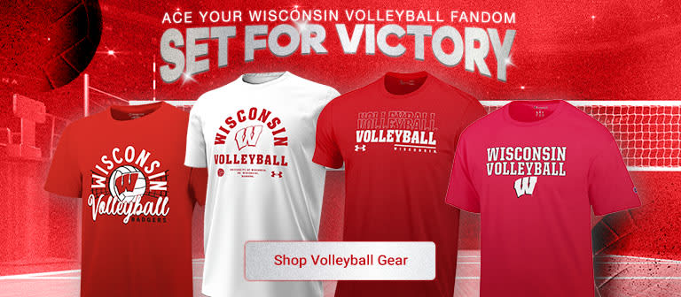 Ace your Wisconsin Volleyball Fandom | Set for Victory | Shop Volleyball Gear