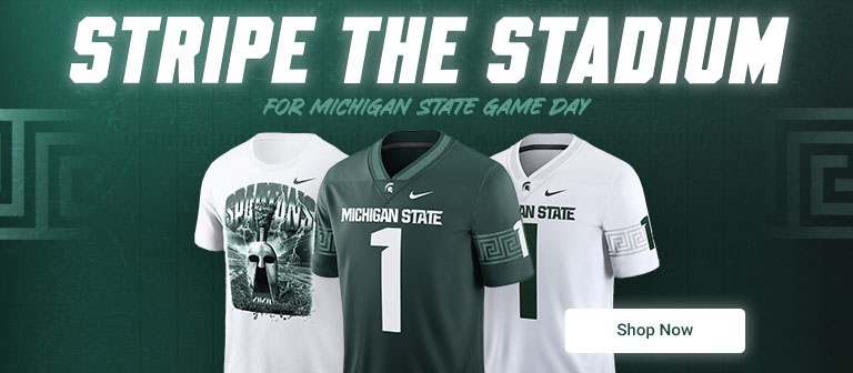 Stripe the Stadium for Michigan State Gameday | Shop Now