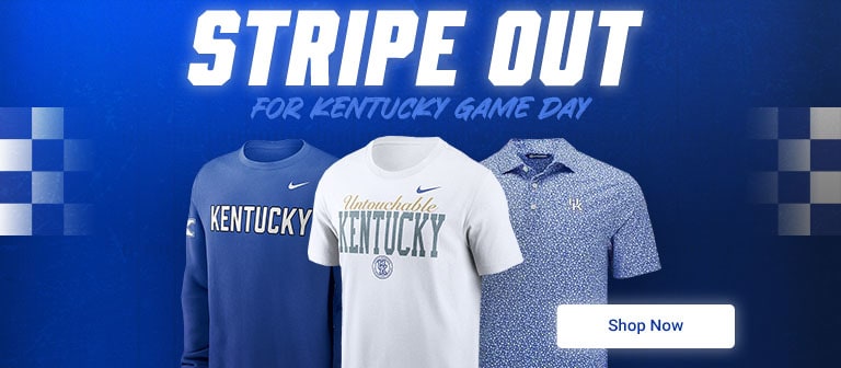 stripe out for Kentucky game | shop now