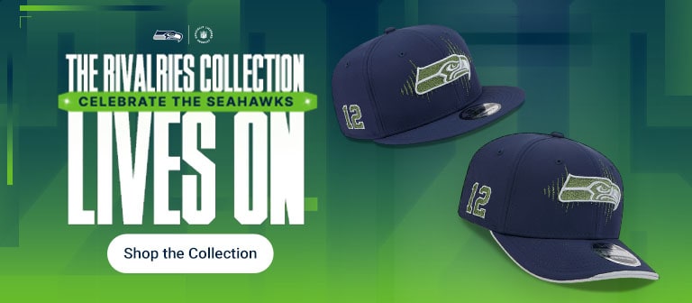 the rivalries collection lives on | celebrate the seahawks | shop the collection