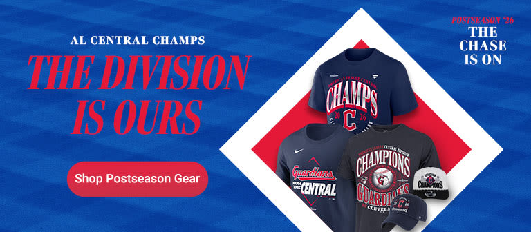 postseason '26 the chase is on | AL Central Champs the division is ours | shop postseason gear