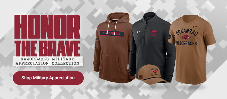 honor the brave razorbacks military appreciation collection | shop military appreciation