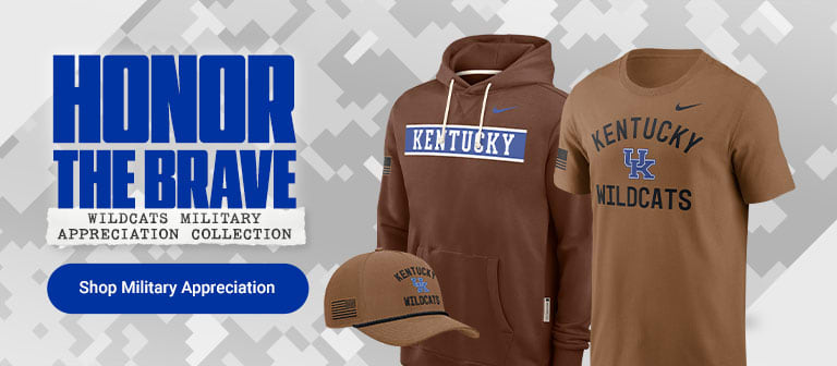 honor the brave | wildcats military appreciation collection | shop military appreciation