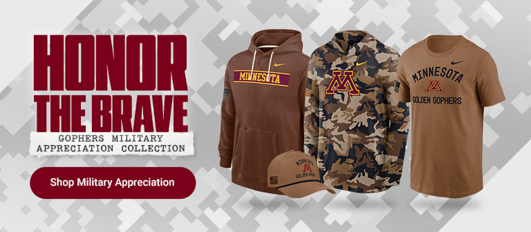 honor the brave | gophers military appreciation collection | shop military appreciation