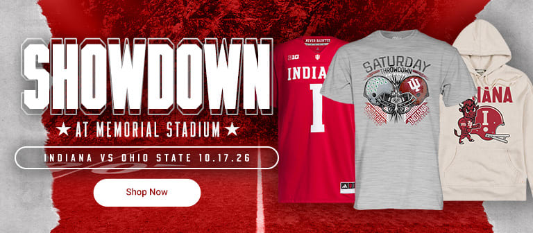 Showdown at Memorial Stadium | Indiana vs. Ohio State 10.17.26 | Shop Now