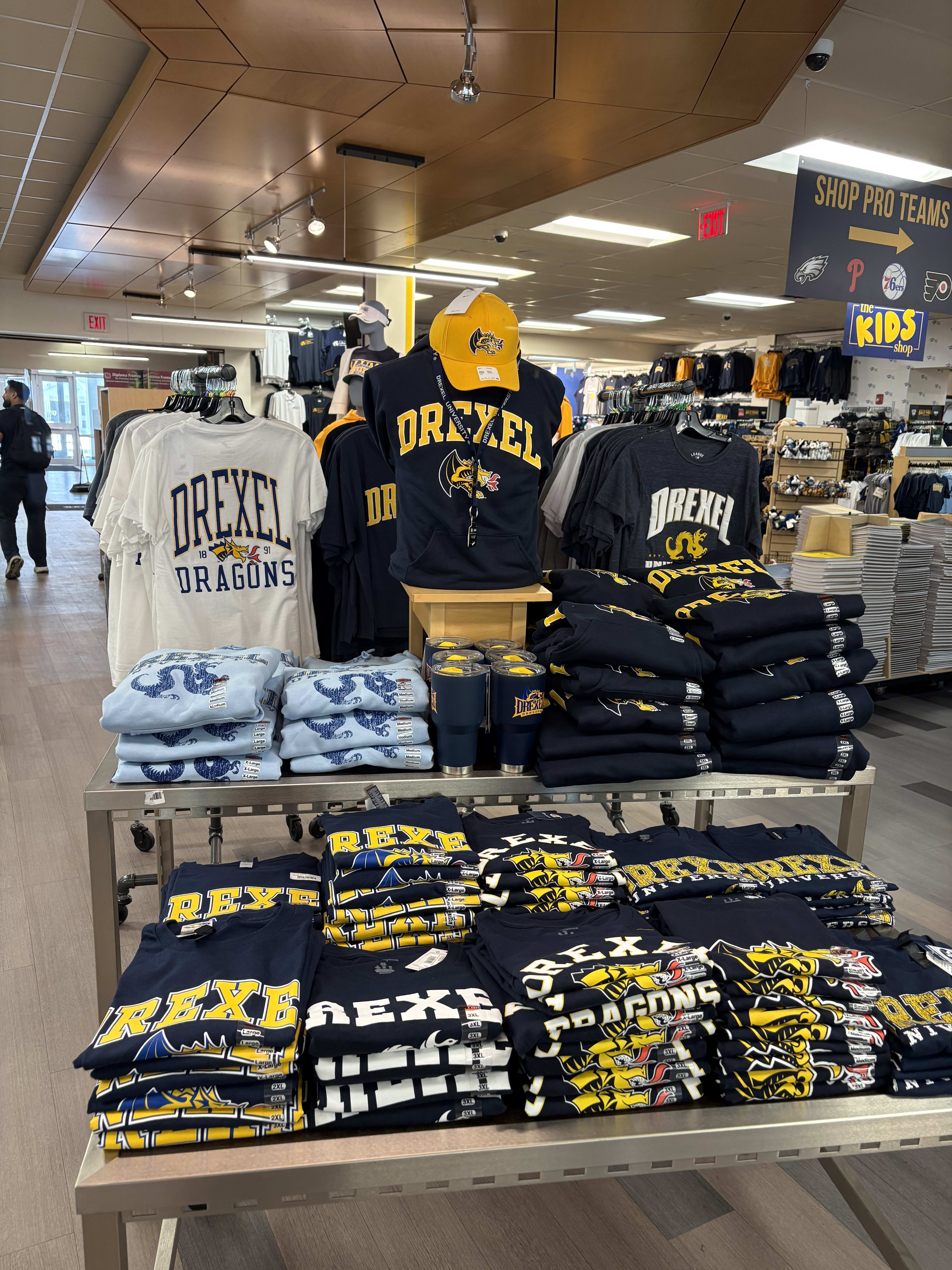 Drexel clothing display