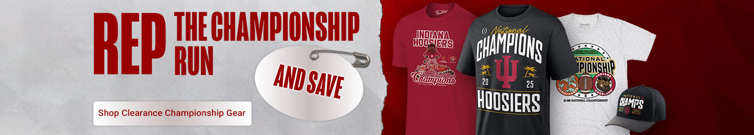 Rep the Championship Run | and Save | Shop Clearance Championship Gear