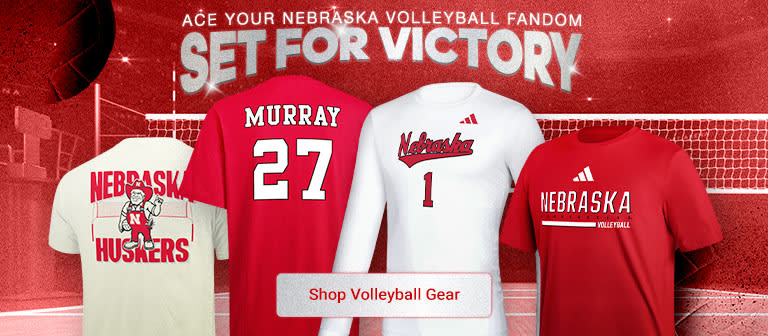 Ace your Nebraska Volleyball Fandom | Set for Victory | Shop Volleyball Gear