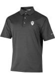 Main image for Mens Indiana Hoosiers Black Columbia Sand Tee Short Sleeve Polo Shirt