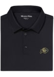 Main image for Mens Colorado Buffaloes Black Mizzen+Main Versa Short Sleeve Fashion Polo