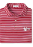 Main image for Mens Indiana Hoosiers Red Peter Millar Tiebreaker Short Sleeve Fashion Polo