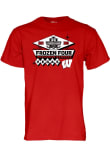 Main image for Wisconsin Badgers Red Blue 84 2026 Men's Ice Hockey Frozen Four Bound Short Sleeve T Shirt