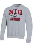 Main image for Mens Northern Illinois Huskies Grey Champion Est Date Alumni Powerblend Crew Sweatshirt