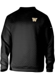 Main image for Mens Washington Huskies Black Columbia Finder Crew Sweatshirt