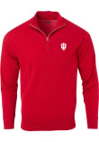 Main image for Mens Crimson Indiana Hoosiers Merino Wool Qtr Zip Pullover