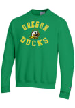 Main image for Mens Oregon Ducks Green Champion Powerblend Crew Sweatshirt