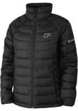 Main image for Womens Purdue Boilermakers Black Columbia Powder Lite Heavy Weight Jacket